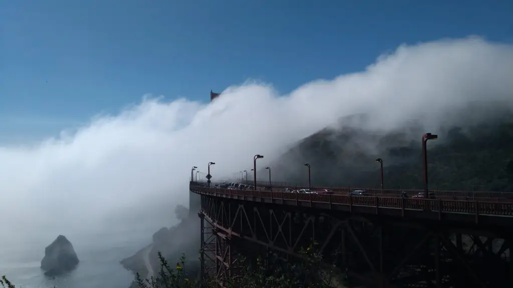 Golden Gate Bridge, San Francisco. It looks mystical, and that's before Dreamforce properly started!