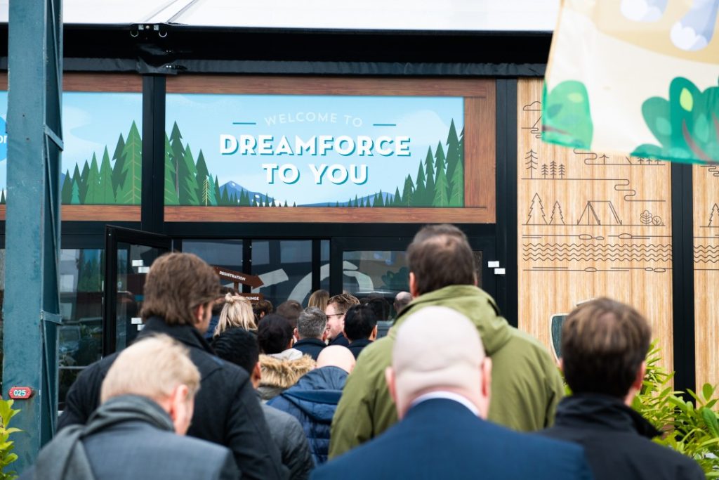 Entrance to Dreamforce to You